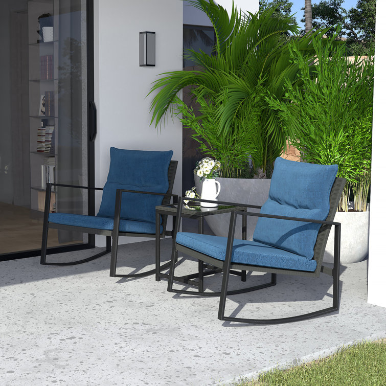 Walnew 3 discount pcs patio furniture